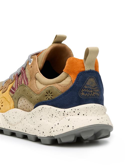 YAMANO 3 M BEIGE/MULTICOLOR FLOWER MOUNTAIN | YAMANO MC/TNAVY/CREAM